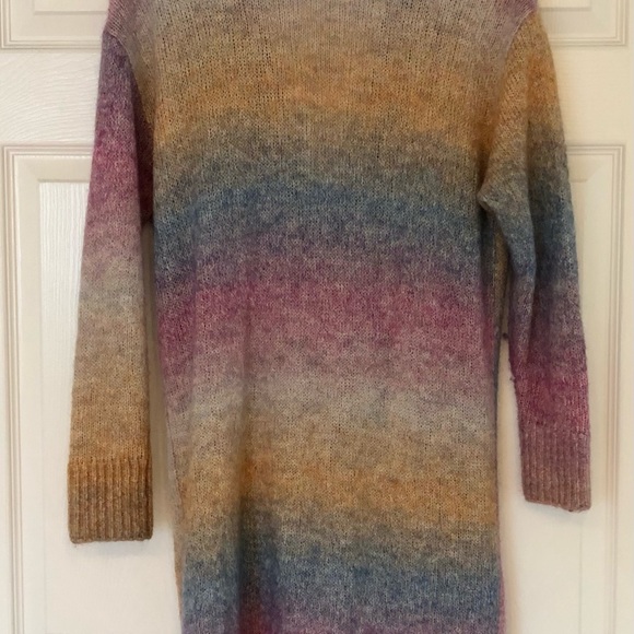Oversized multicolored cardigan - Picture 2 of 2